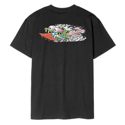 Santa Cruz T-Shirt Meek Concrete Slasher - Black