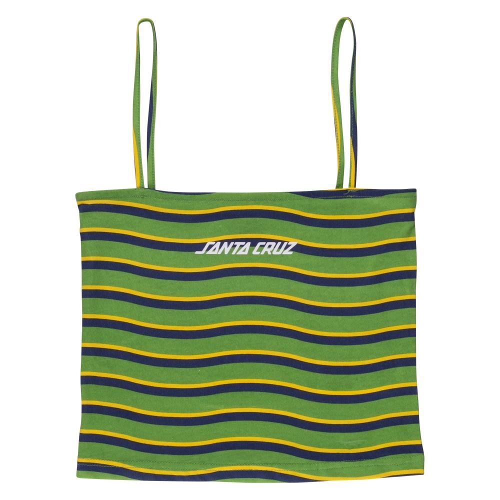Santa Cruz Womens Vest Strip - Apple Wave Stripe