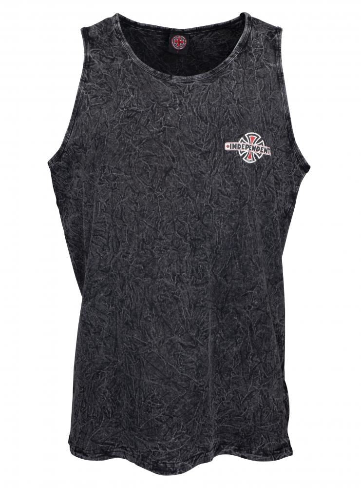 Independent Vest Vintage B/C Vest - Mineral Wash Black - Skatewarehouse.co.uk