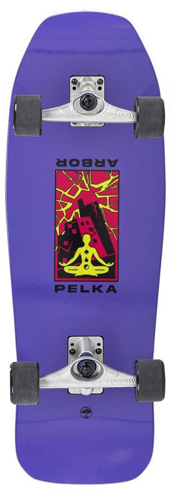 Arbor Ace Pelka 10.0 Chaos x Mindless Custom Surf Skate Skateboard - 10.0" x 30.0"