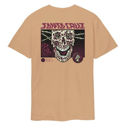 Santa Cruz T-Shirt Toxic Skull - Taupe
