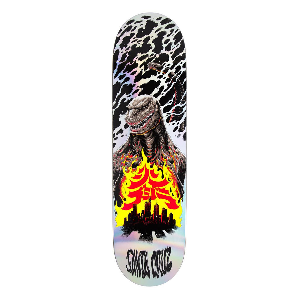 Santa Cruz x Godzilla Shin Knox Firepit Skateboard Deck - 8.5"