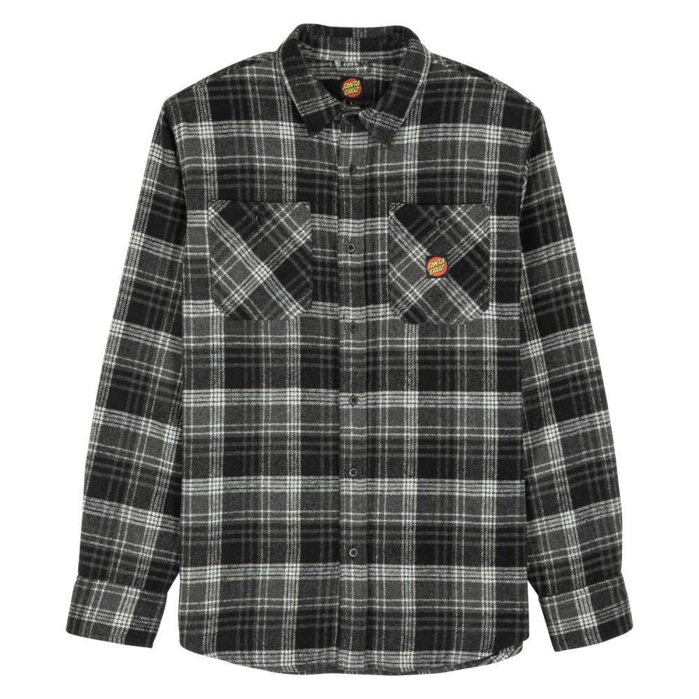 Santa Cruz Shirt Apex - Black Check