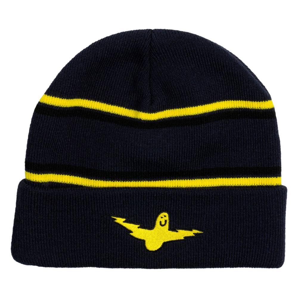 Krooked Beanie Bird Lightening Navy / Yellow / Black - O/S
