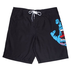 Santa Cruz Swim Shorts Screaming Hand Board Short - Black