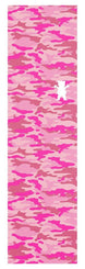 Grizzly Leticia Bufoni Pro Pink Camo Skateboard Griptape - 9 x 33" - Skatewarehouse.co.uk