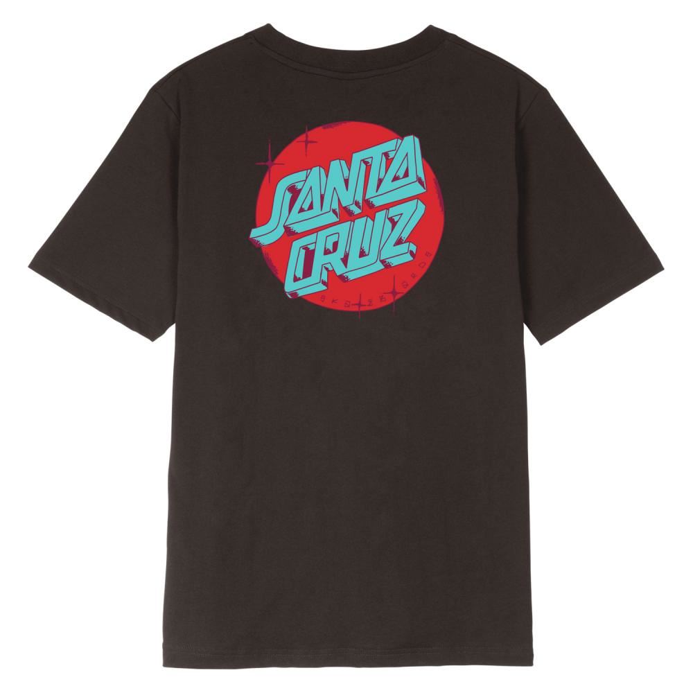 Santa Cruz Womens T-Shirt Scrawl Dot T-Shirt - Ground Coffee