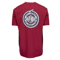 Independent T-Shirt Eternal T-Shirt - Maroon - Skatewarehouse.co.uk