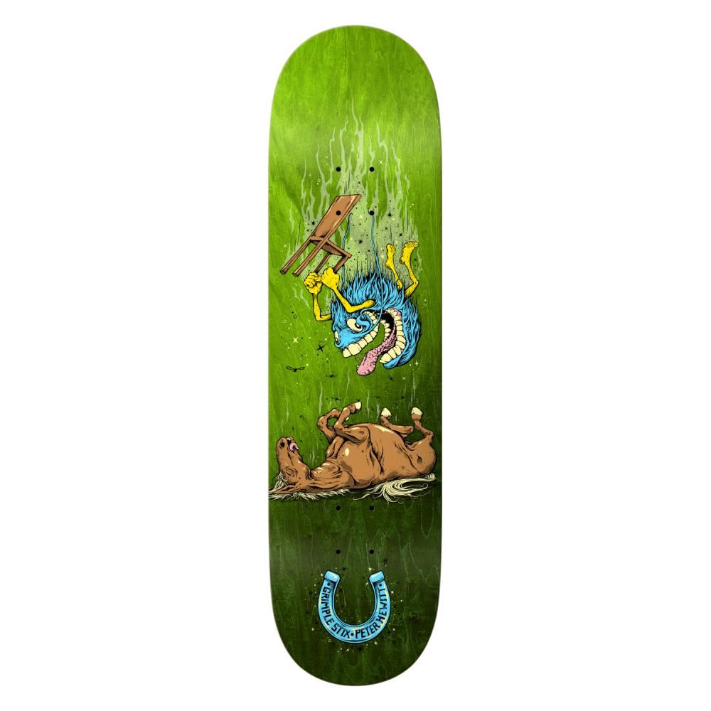 Antihero s Hewitt Beat Down Grimple Stix Skateboard Deck - 8.38" - Skatewarehouse.co.uk