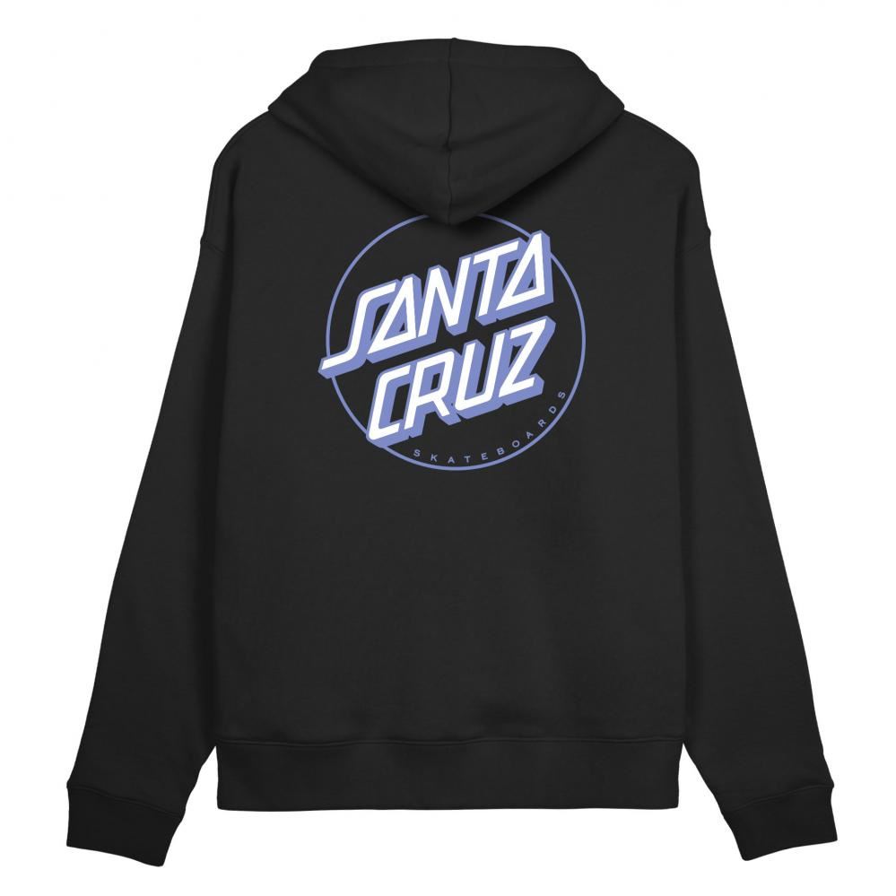 Santa Cruz Womens Hood Partial Dot Hood - Black