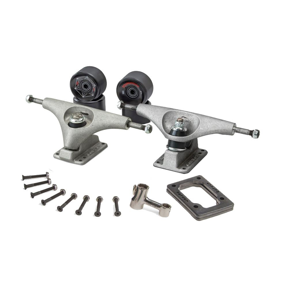 Carver 5.75" C5 Park Surf Skate Skateboard - Truck & Wheel Kit - 58mm 95a Park