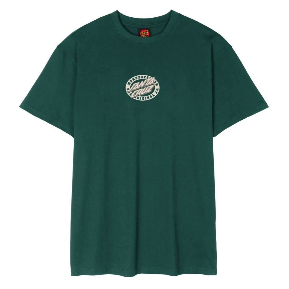 Santa Cruz T-Shirt MFG Oval Dot Front - Rainforest