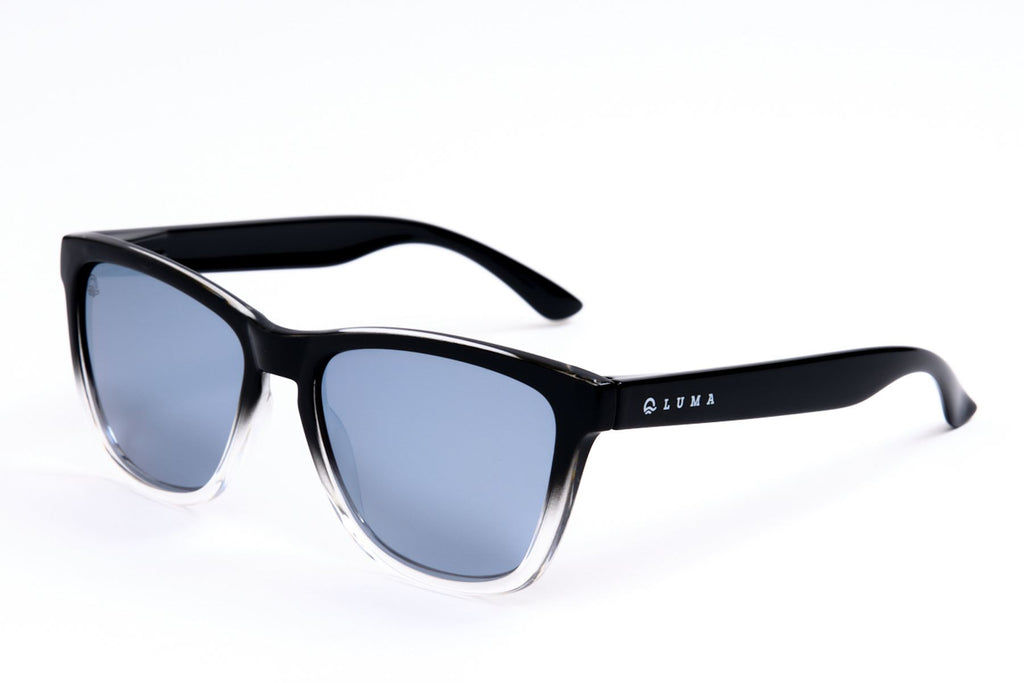 Luma Harlyn Recycled Sunglasses - Clear/Black