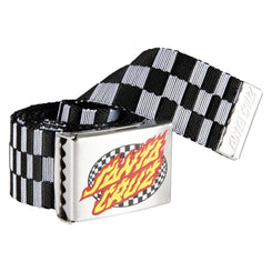 Santa Cruz Belt Oval Check Flame Beat Check - O/S