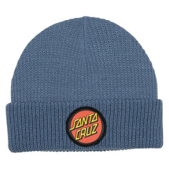 Santa Cruz Youth Beanie Youth Classic Dot Dusty Blue - O/S