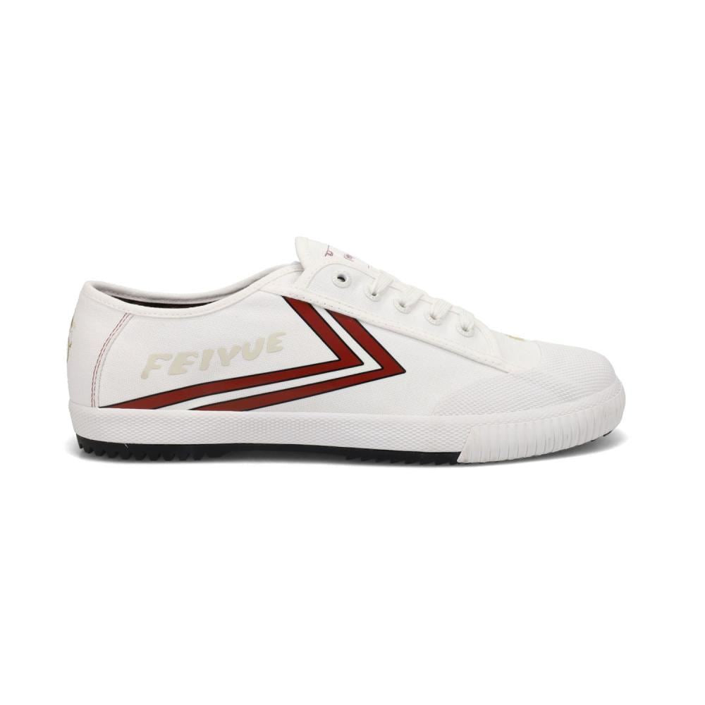 Feiyue Footwear Fe Lo 1920 Canvas CNY Martial Arts/Gym/Lifing Shoes - Off White / Black / Gold