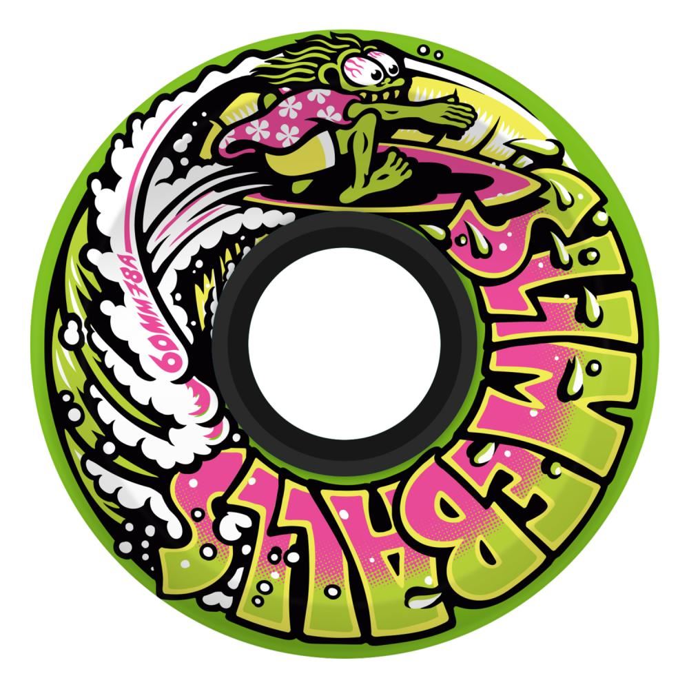 Slime Balls Skateboard Wheels Slime Surfer OG 78a - Green