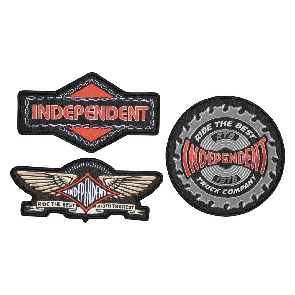 Independent Accessories HO24 Patch Set Assorted - O/S