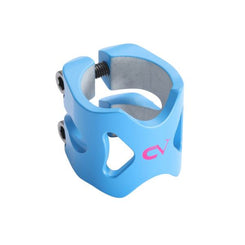 Claudius Vertesi Signature IHC Double Scooter Clamp Carib Blue - Skatewarehouse.co.uk