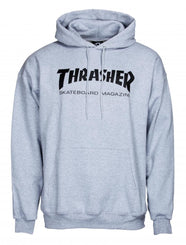 Thrasher Hoody Skate Mag - Grey - Skatewarehouse.co.uk