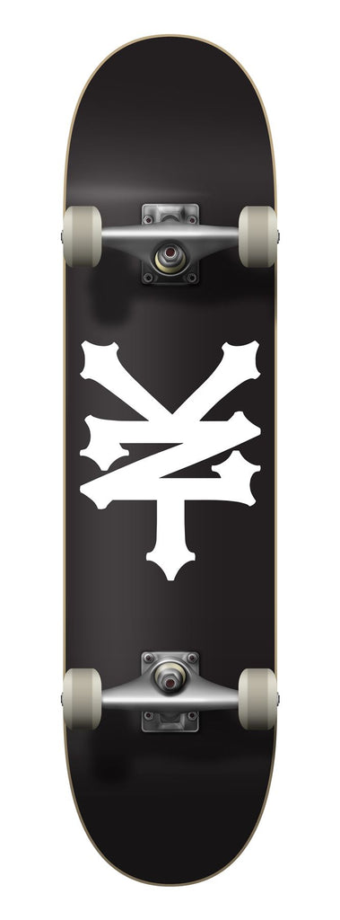 Zoo York OG 95 Crackerjack Complete Skateboard Black/White 7.75"