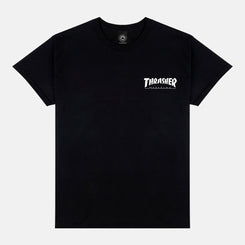 Thrasher T-Shirt Little Thrasher - Black - Skatewarehouse.co.uk