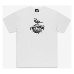 Thrasher X Antihero T-Shirt Cover The Earth - White