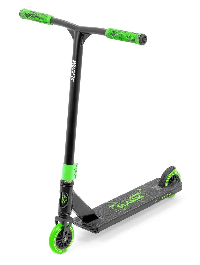 Slamm Classic Mini Stunt Scooter - Green - Skatewarehouse.co.uk