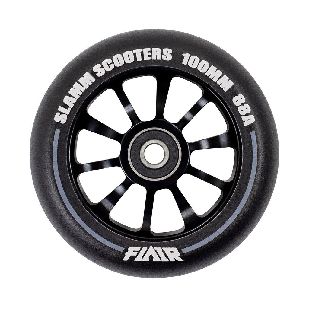 Slamm Scooter 100mm Flair 2.0 Roues De Trottinette - Noir