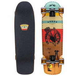 Arbor Cruiser Complete Jess Mudgett Pilsner Complete Longboard - 8.25" x 28.75" - Skatewarehouse.co.uk