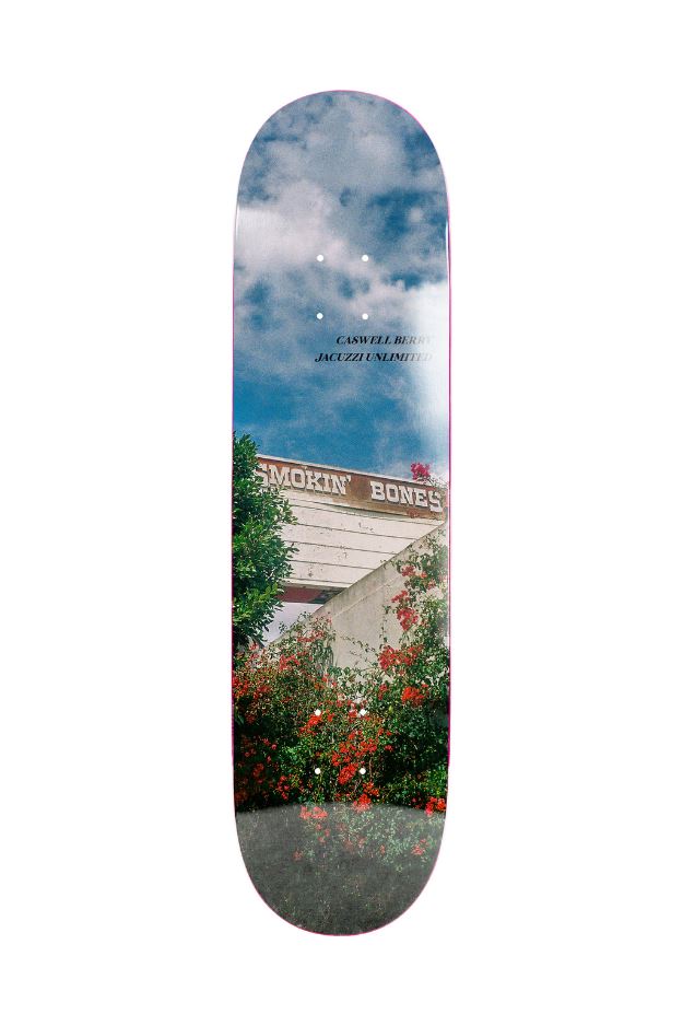 Jacuzzi Unlimited Caswell Berry Smokin' Bones - Ex7 Skateboard Deck Multi 8.25''