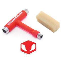 Venom Skateboards T Tool red and Griptape Cleaner Gift Pack