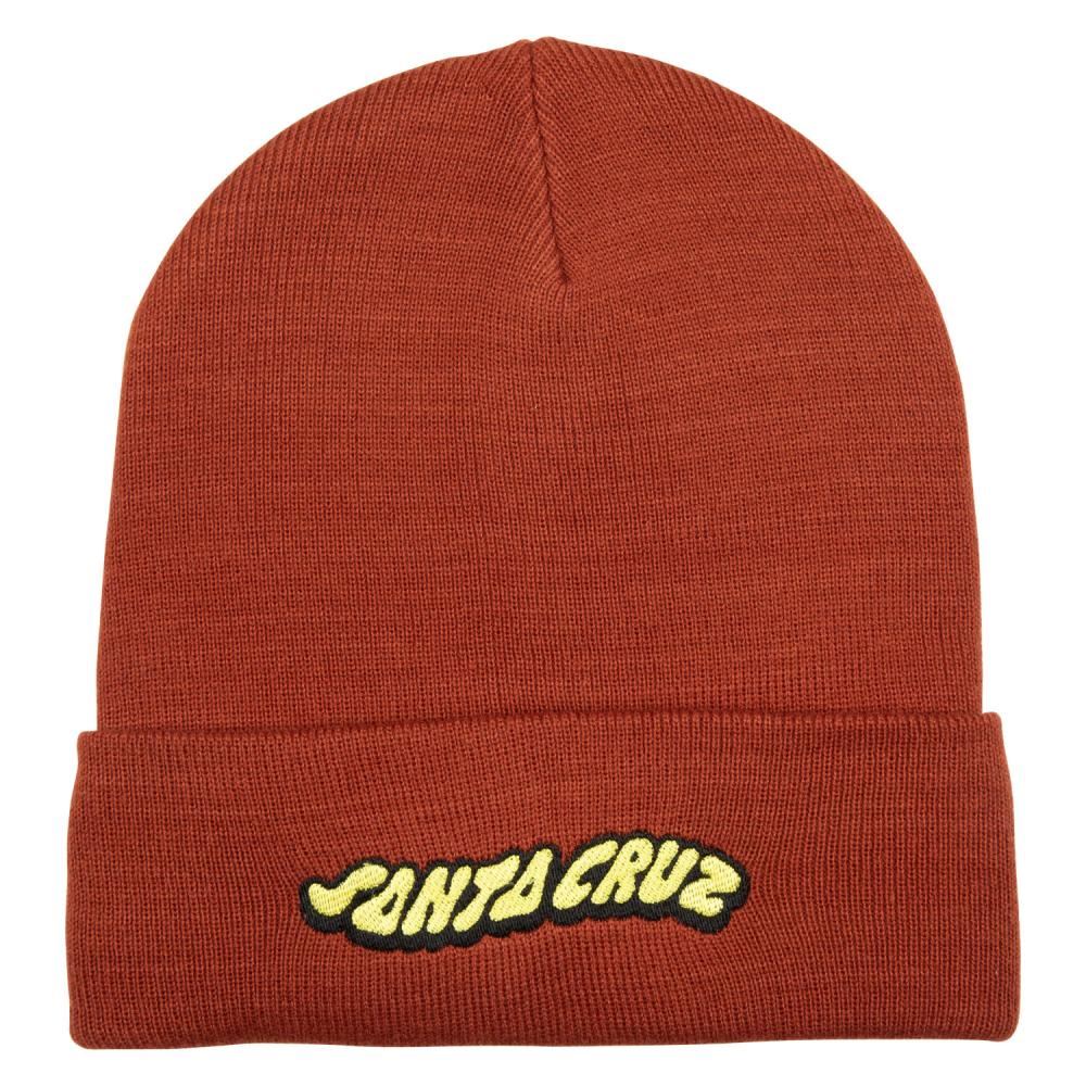 Santa Cruz Beanie Comic Strip Dark Rust - O/S