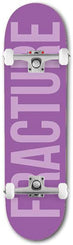 Fracture Fade Purple Custom Complete Skateboard -  7.75"