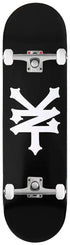 Zoo York OG 95 Crackerjack Deck Black/White x Venom Skateboards Core Custom Complete Skateboard - 8.0