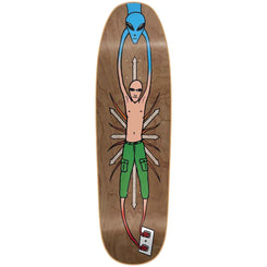 New Deal Vallely Alien SP Skateboard Deck Brown 9.18"
