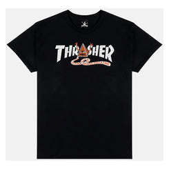 Thrasher x Toy Machine T-Shirt Pyramid - Black