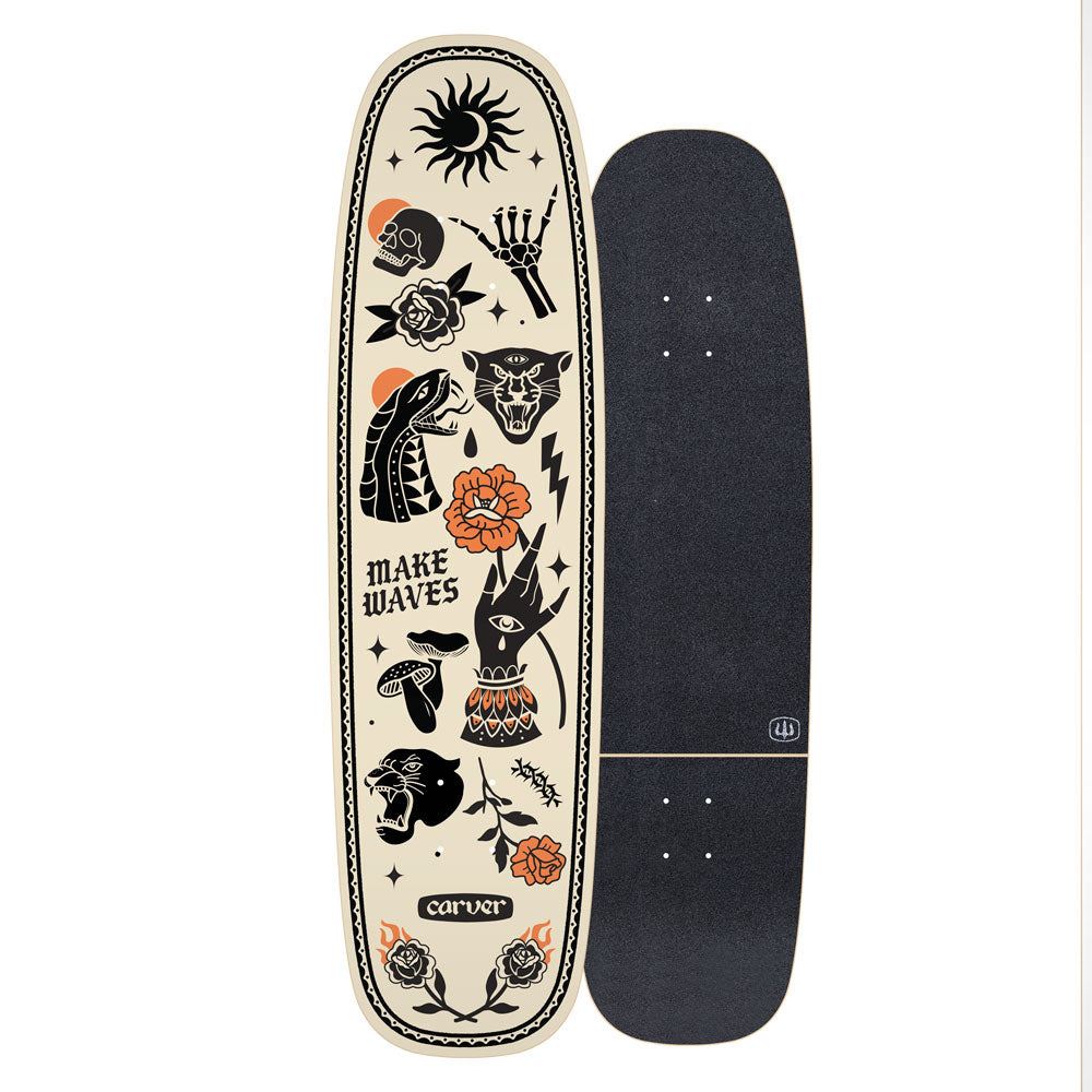 Carver Omni - Surfskate Cruiser Skateboard Deck - 8.5" x 32.0"