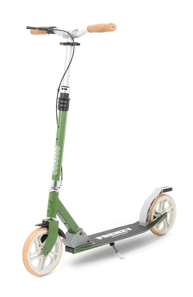 Frenzy 205mm Dual Brake V4 Recreational Scooter - Green