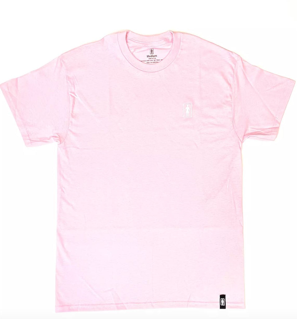 Girl Embroidered OG Tee Pink