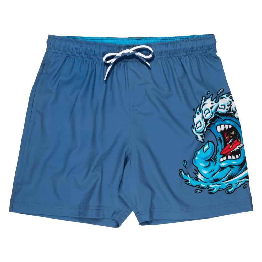 Santa Cruz Swim Shorts Screaming Wave - Dusty Blue