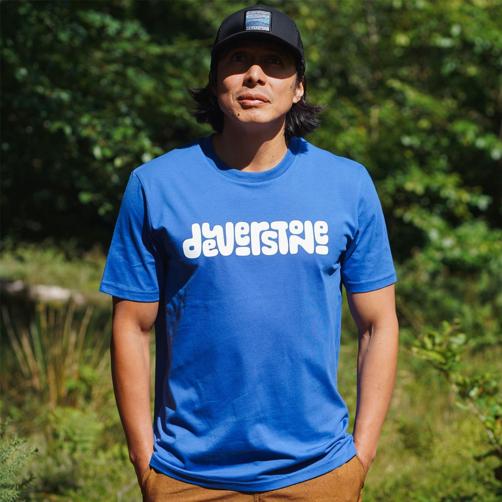 Dewerstone Pipeline Organic Cotton T-Shirt - Blue