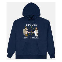 Thrasher x Toy Machine Hoody B.T.H - Navy