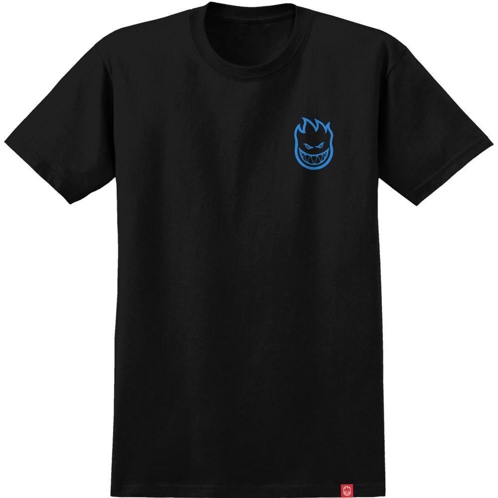 Spitfire T-Shirt Lil Bighead Black / Blue Print - L - OUTLET - Skatewarehouse.co.uk