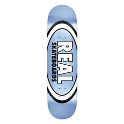 Real Easy Rider Oval Blue Ice Skateboard Deck - 8.25"