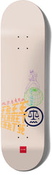 Chocolate Free Planet Earth Jordan Trahan Skateboard Deck - 8.25"