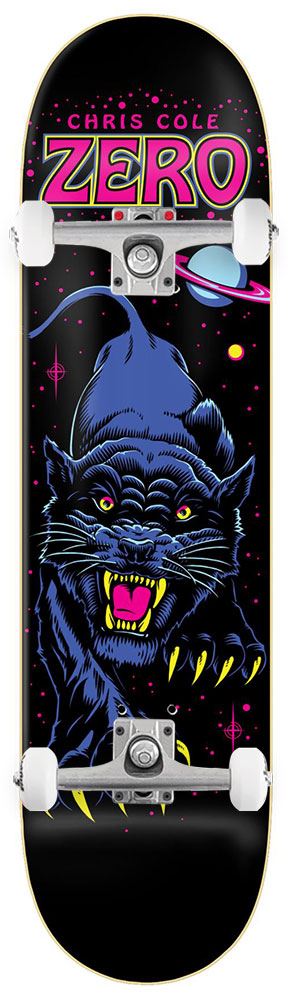 Zero Skateboard Black Panther Cole x Venom Custom Complete Skateboard - 8.0"