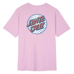 Santa Cruz Womens T-Shirt Meyer Freestyle Dot T-Shirt - Rose Quartz