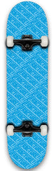 Fracture All Over Comic Blue Complete Skateboard 8.0" - Skatewarehouse.co.uk