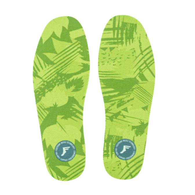 Footprint Kingfoam Flat Insoles 3mm Green Camo